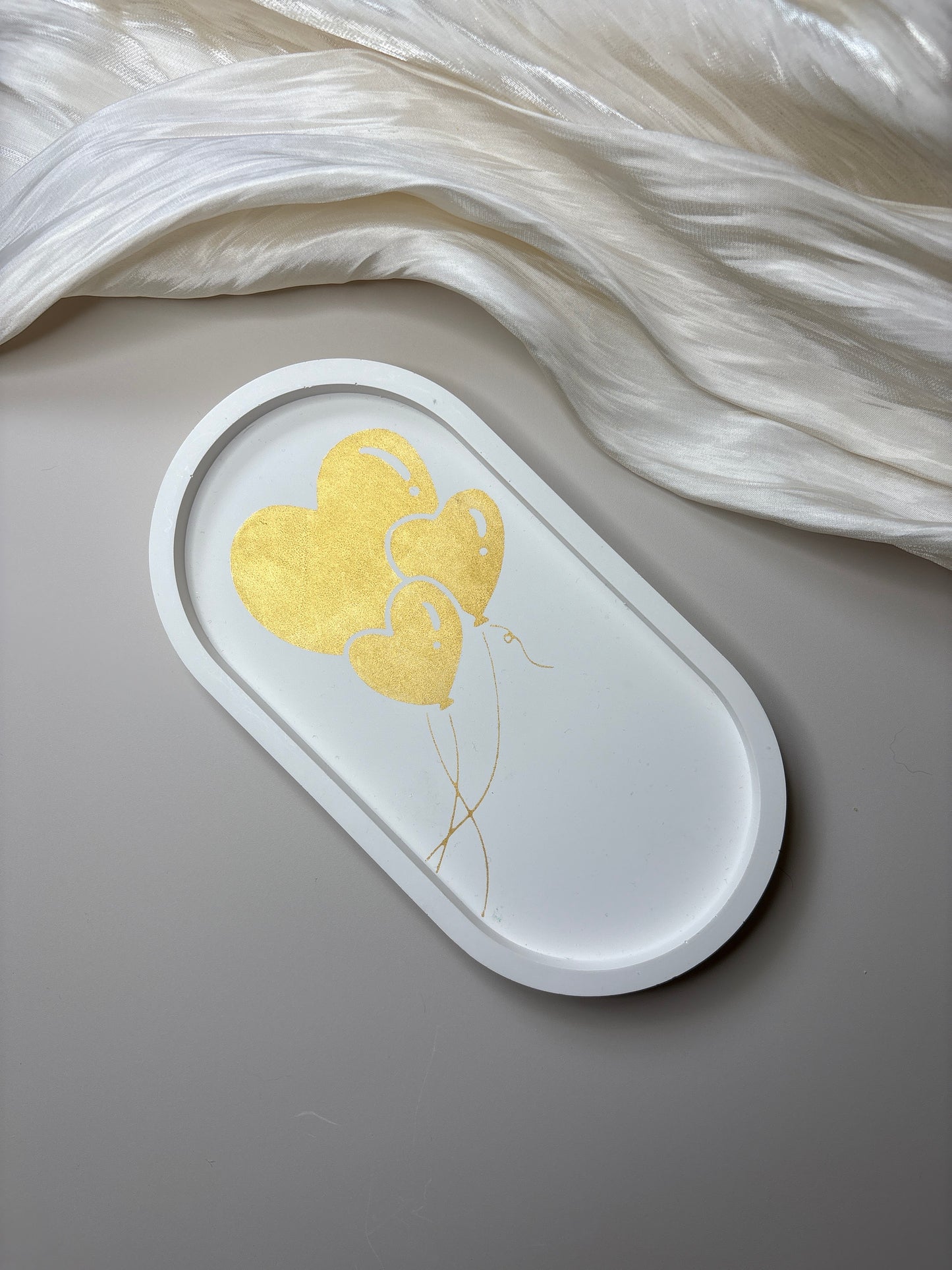 Heart Balloon Trinket Tray