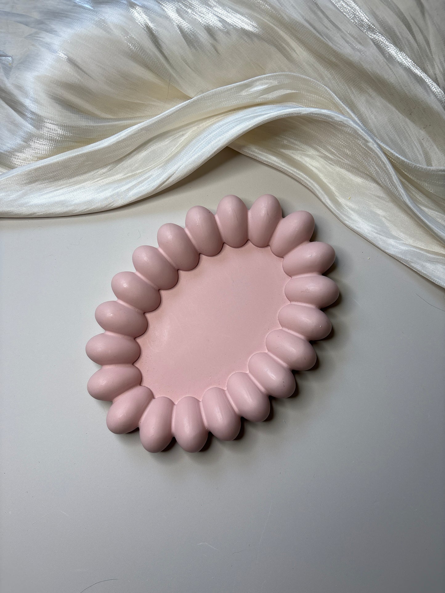 Pink Daisy Trinket Tray