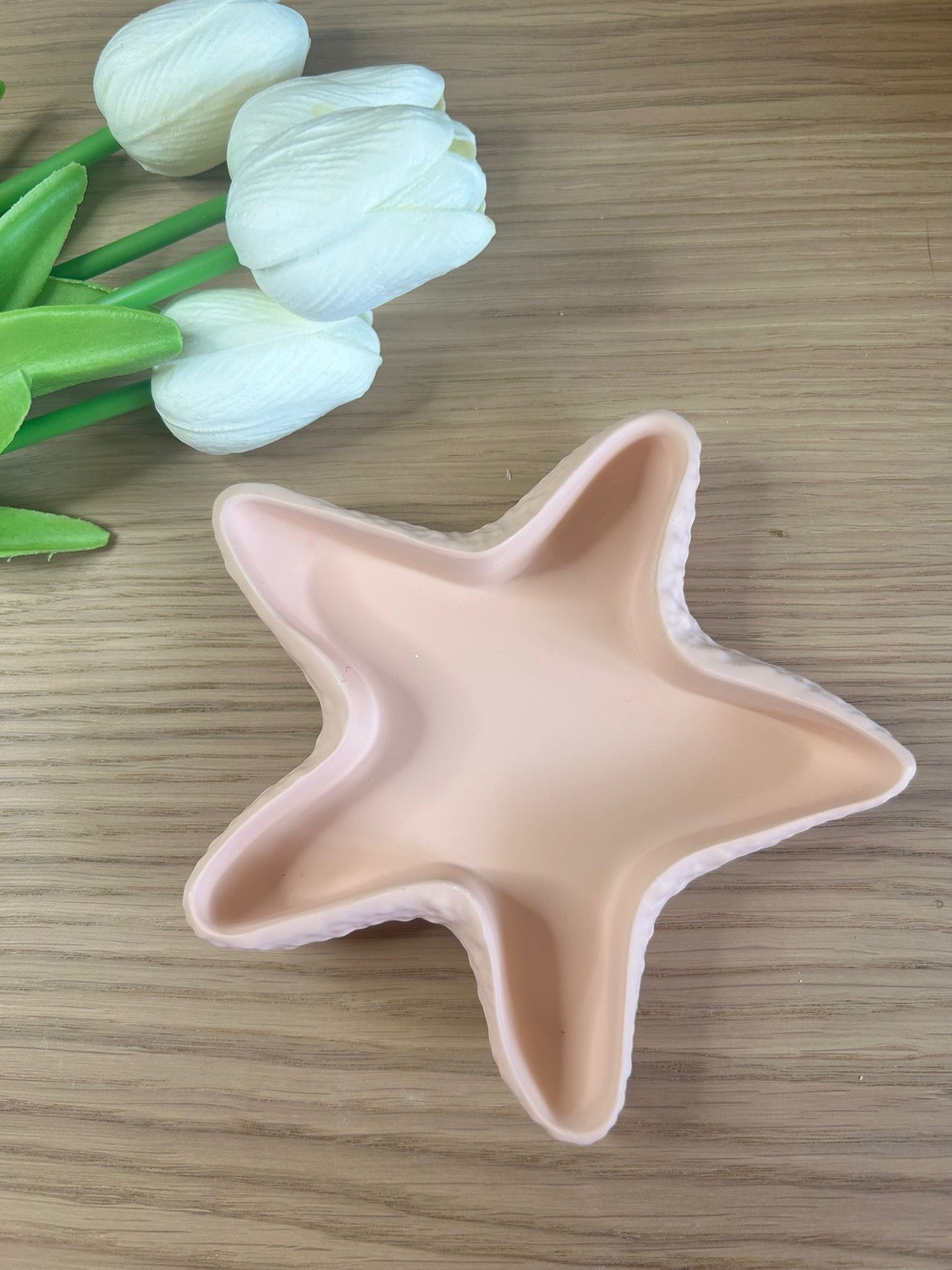 Peach Starfish Dish