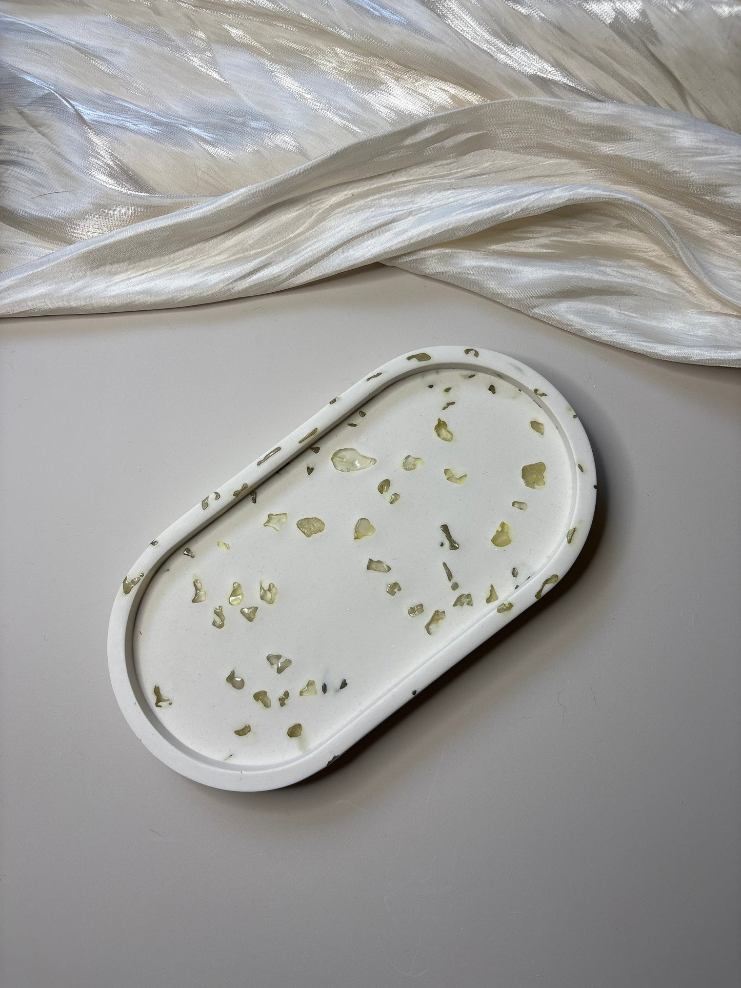 Citrine Gemstone Trinket Tray