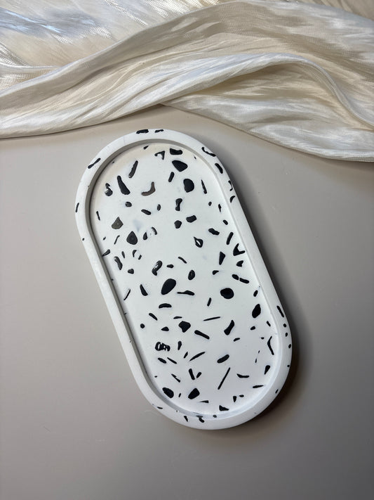 Black Obsidian Gemstone Trinket Tray