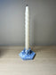 Blue Marble Candle Holder