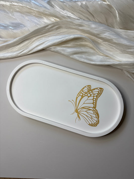 Large Butterfly Trinket Tray