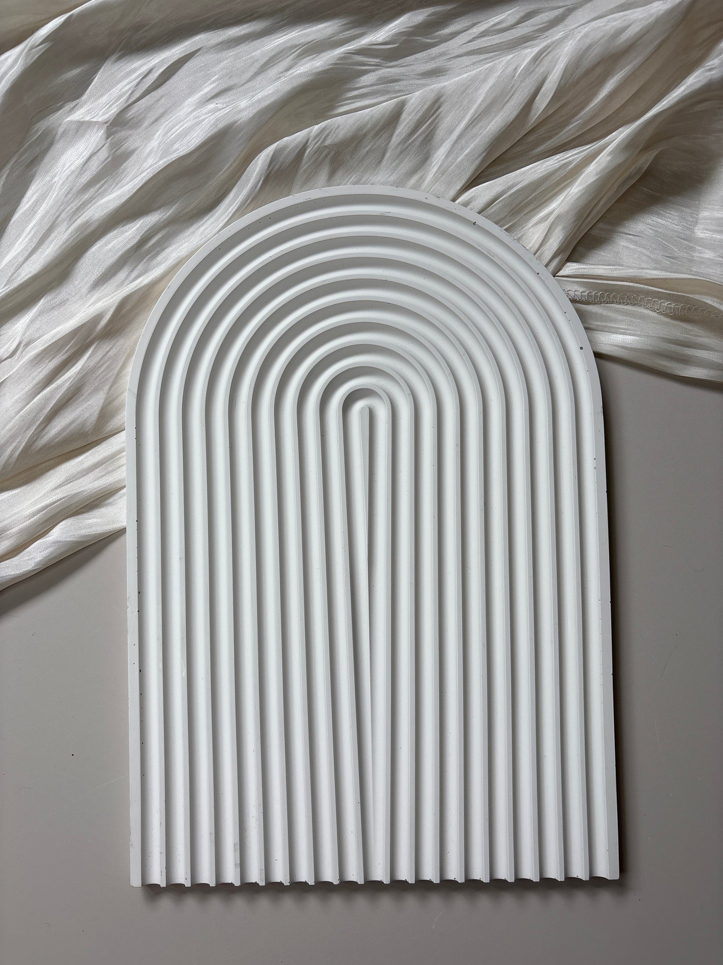 White Large Arch Tray
