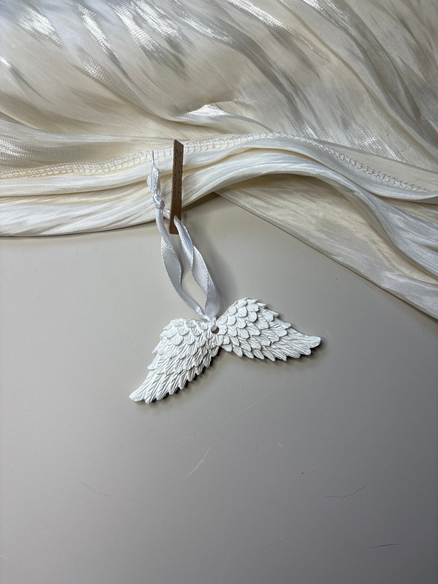 White Angel Wings Tree Decor