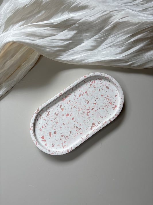 Pink Terrazzo Trinket Tray