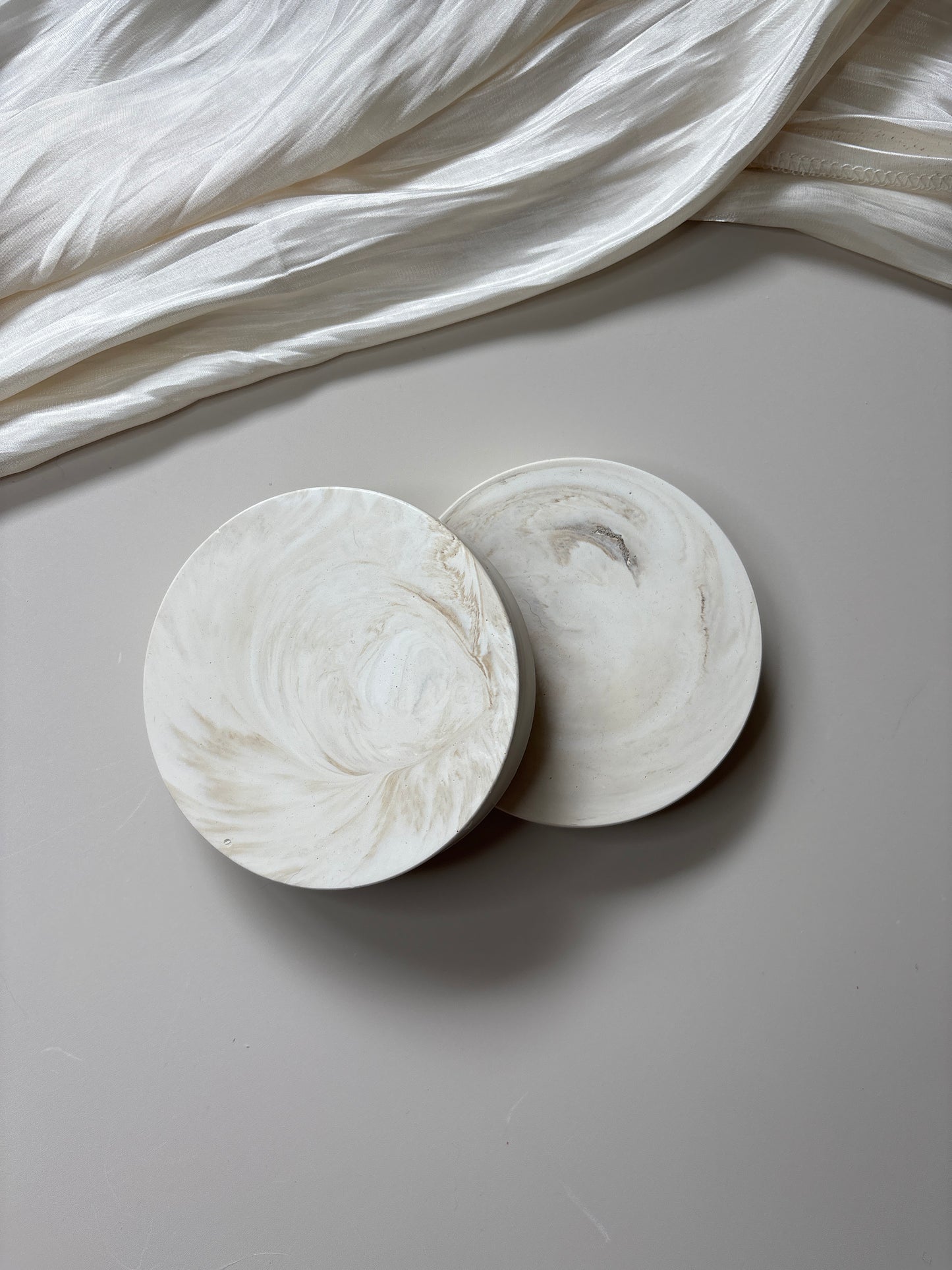 Brown Marble Chunky Coasters