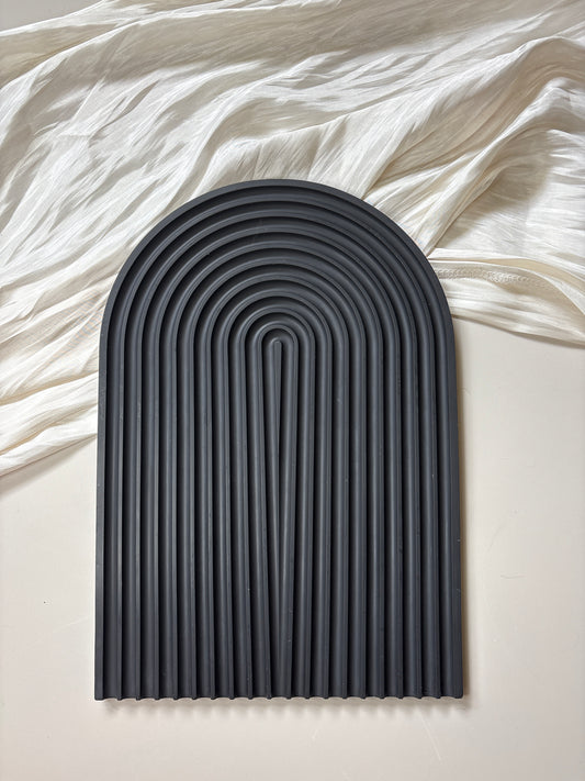 Black Large Arch Tray