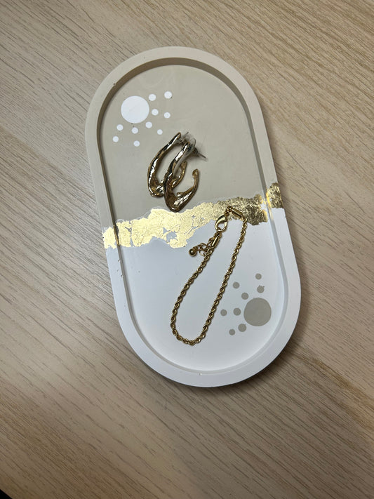 Split Dot Trinket Tray