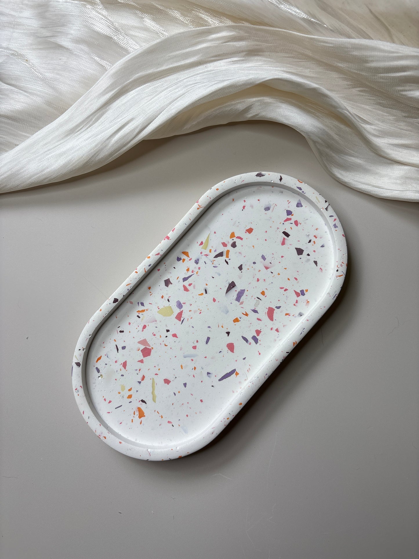 Colourful Terrazzo Trinket Tray
