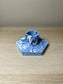 Blue Marble Candle Holder