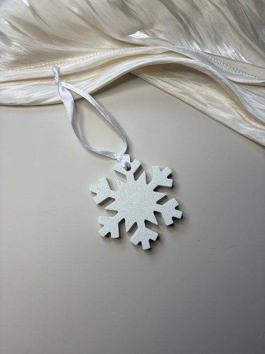 Sparkling Snowflake Tree Decoration