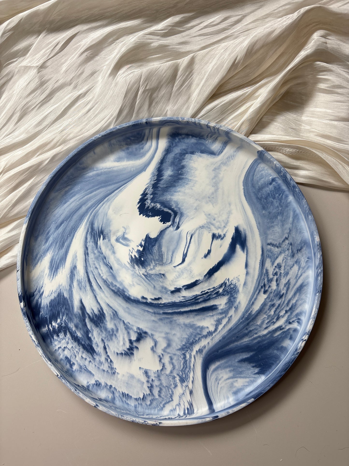 Blue Marble XL Tray (imperfect)