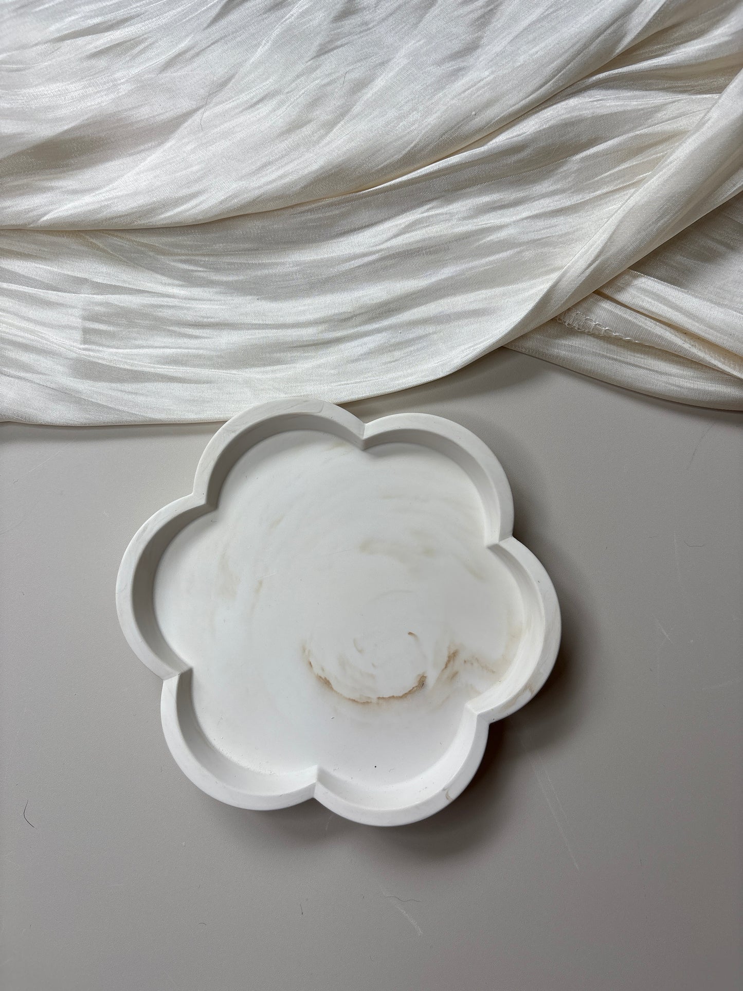 Flower Candle Dish