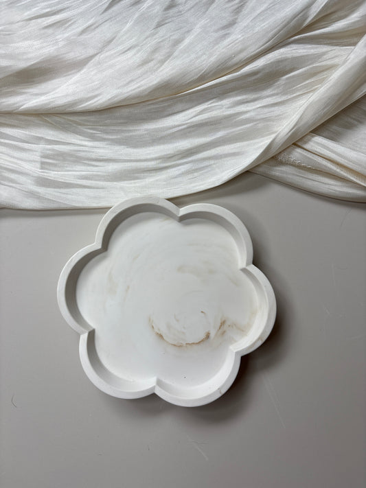 Flower Candle Dish