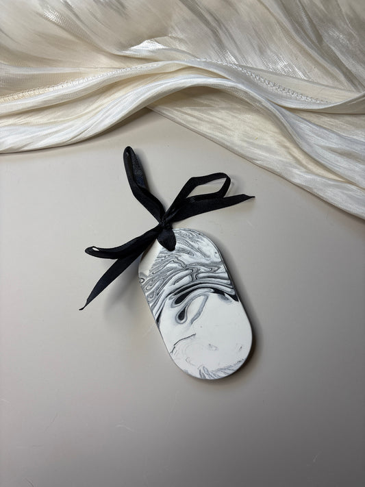 Black Marble Aromatherapy Stone