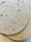 Handmade Home Accessories - a close up shoe of a grey and beige terrazzo design