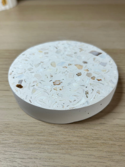 Crushed Seashell Chunky Coaster