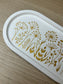 Floral Trinket Tray - Ex Display