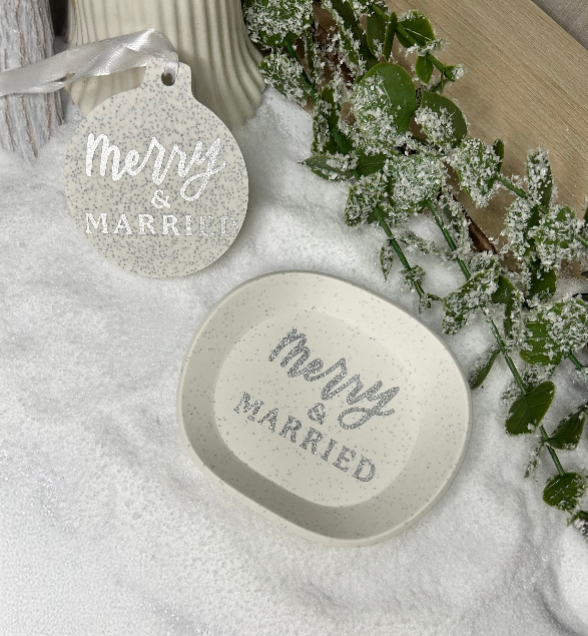 Handmade Gifts - Married and Merry Gift Set