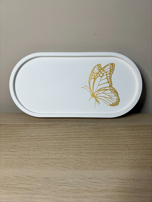 Butterfly Large Trinket Tray